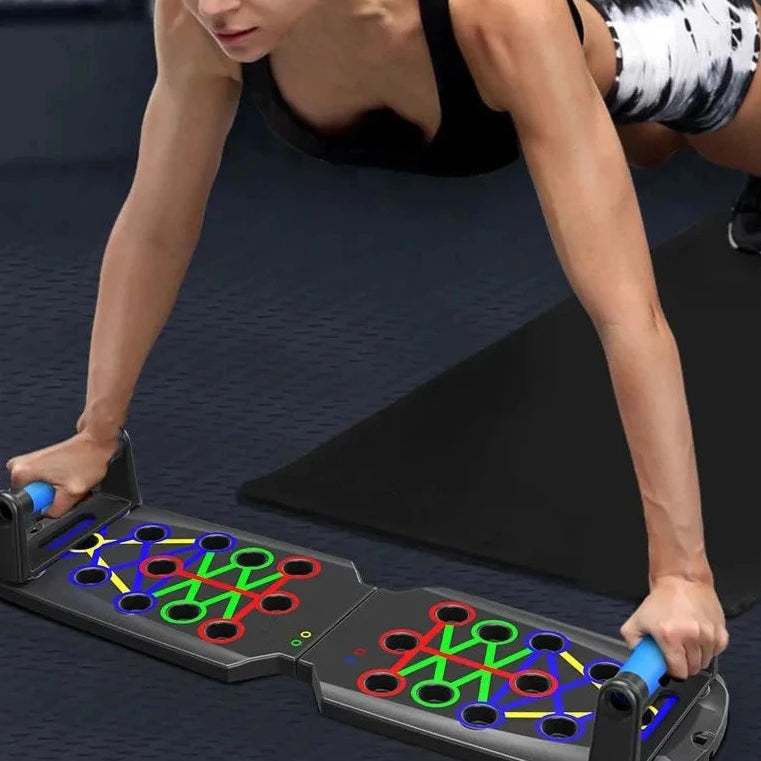 Folding Push-up Board Support Muscle Exercise