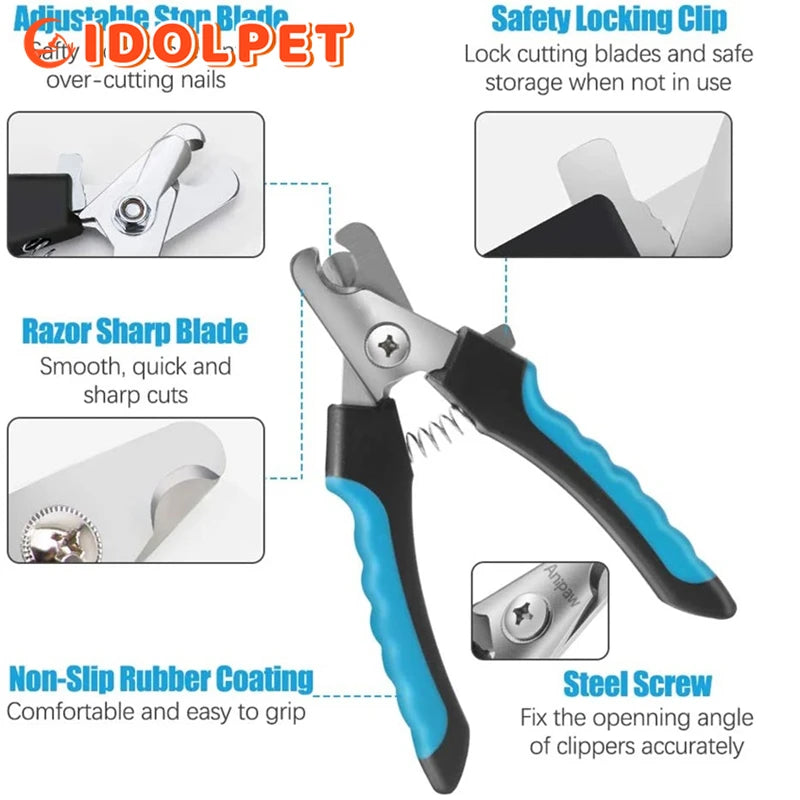 Professional Pet Nail Clipper with Safety Guard