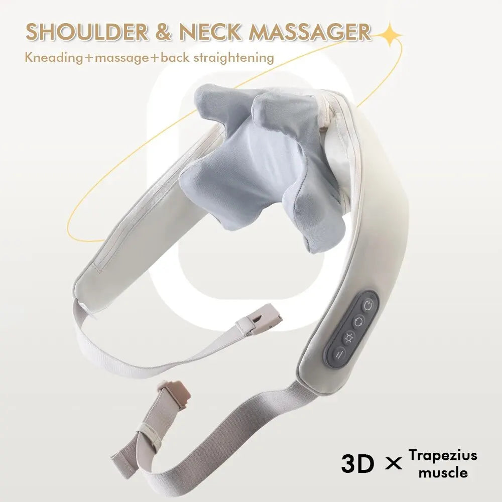 Foreverlily Wireless Neck and Back Massager