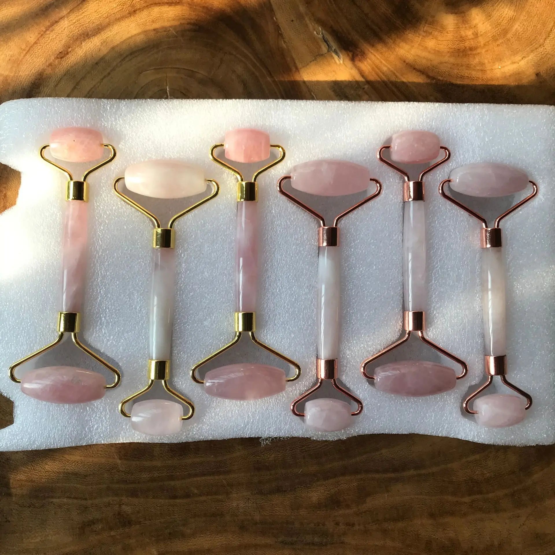 Rose Quartz Jade Roller