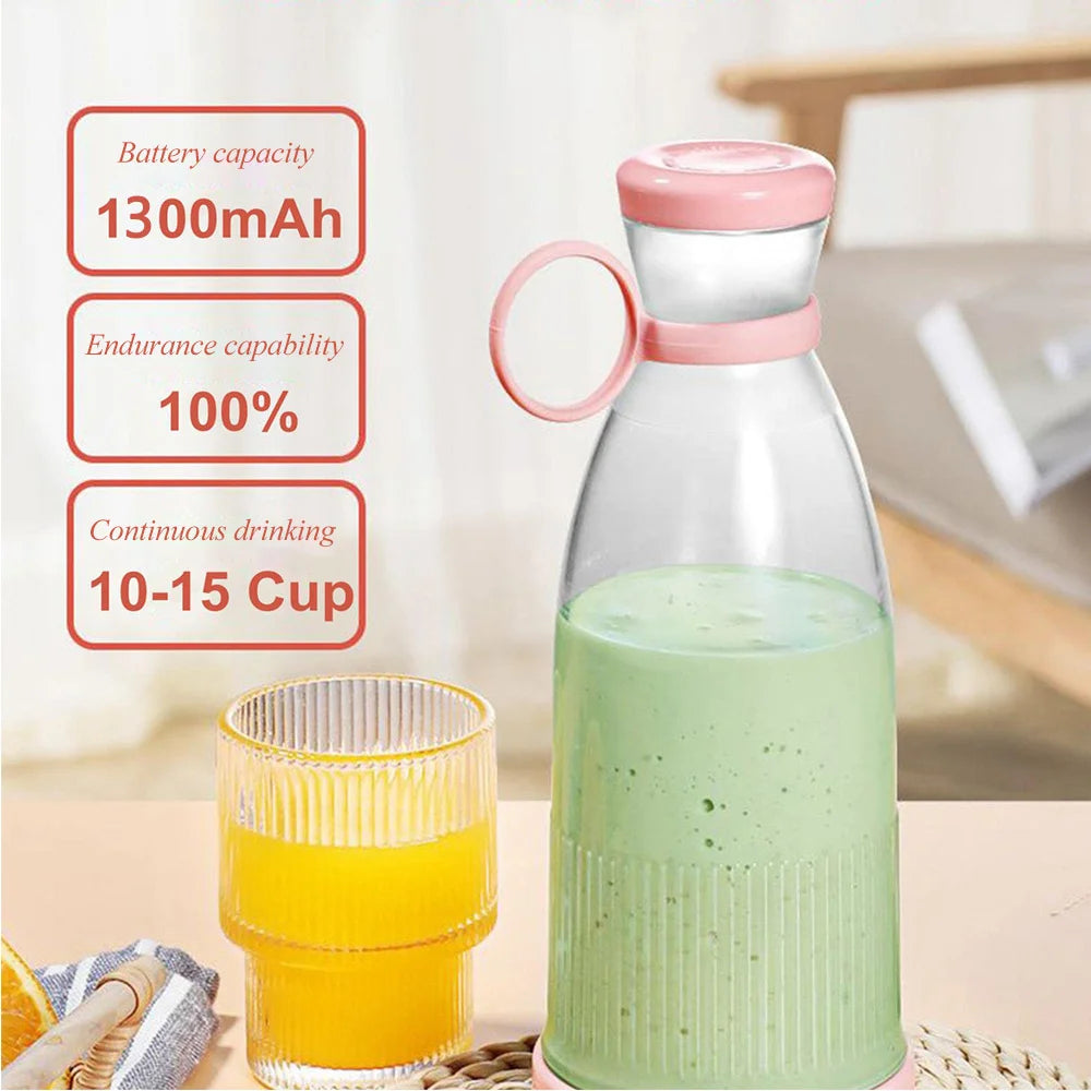 Portable Juice Blender Bottle