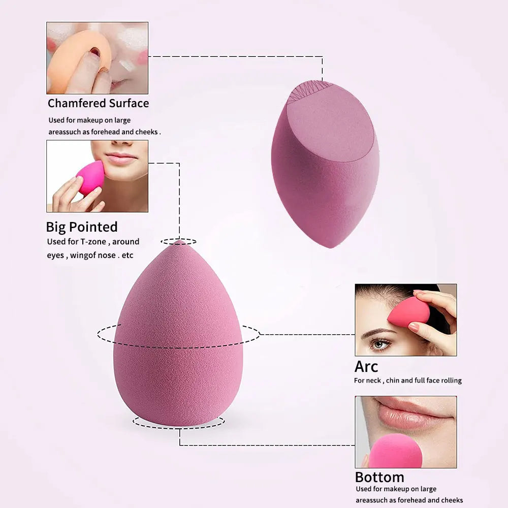 4 or 8 Makeup Sponge Blenders