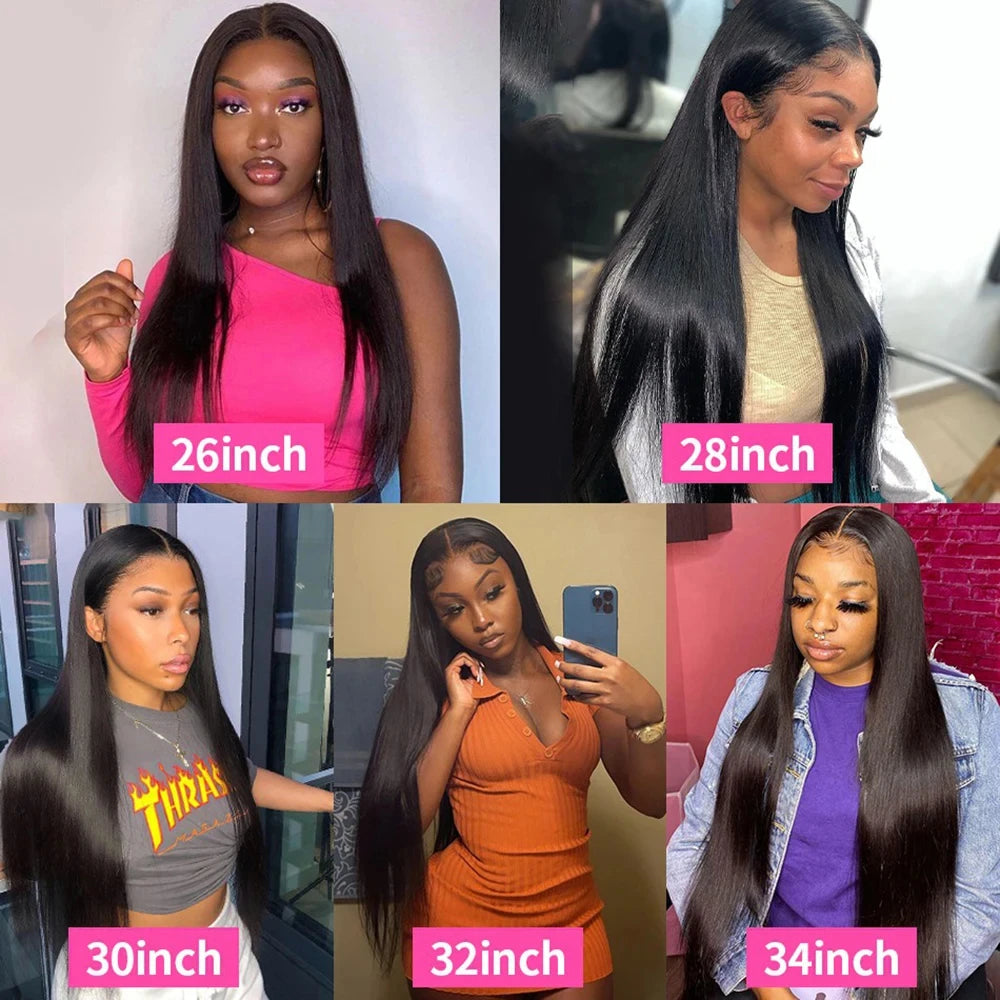 brazilian bone straight 100% human hair wigs glueless 13x6 and 13x4 lace frontal wig bob cheap wigs on sale clearance for women choice