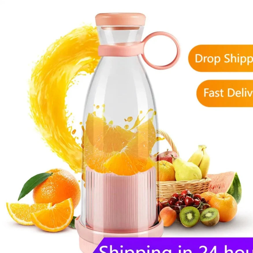 Portable Juice Blender Bottle