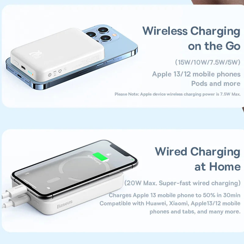 Baseus 10000mAh Magnetic Wireless Power Bank