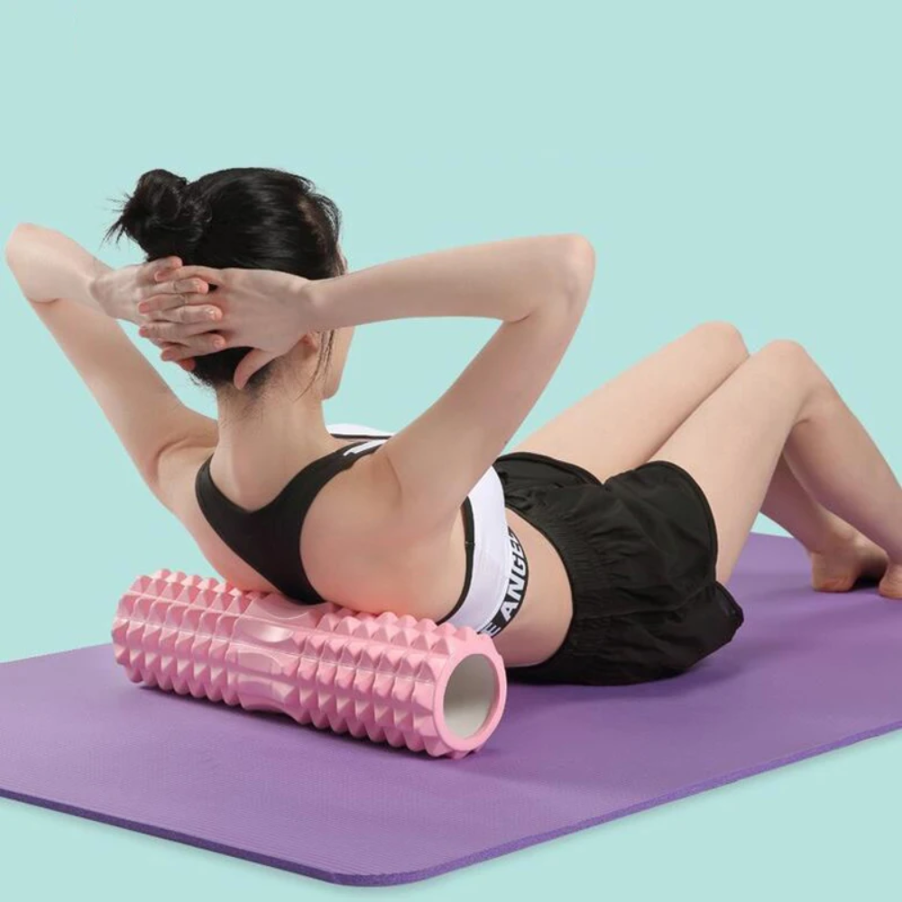 Yoga Column Gym Fitness Pilates Foam Roller